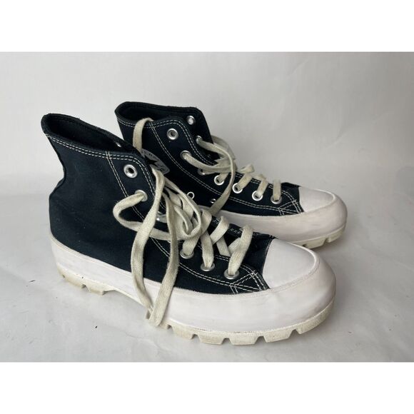 Converse Chuck Taylor All Star Lugged High Black Women’s 6.5 - Picture 1 of 6